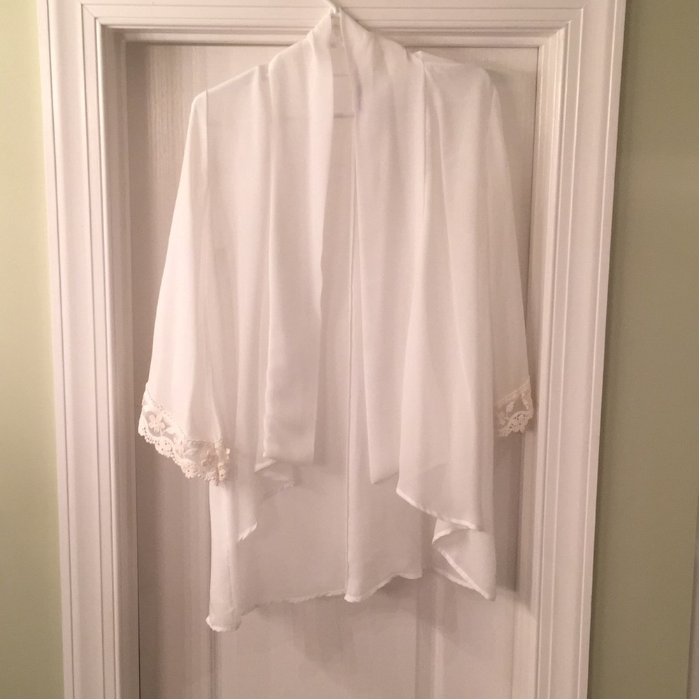 White Cardigan